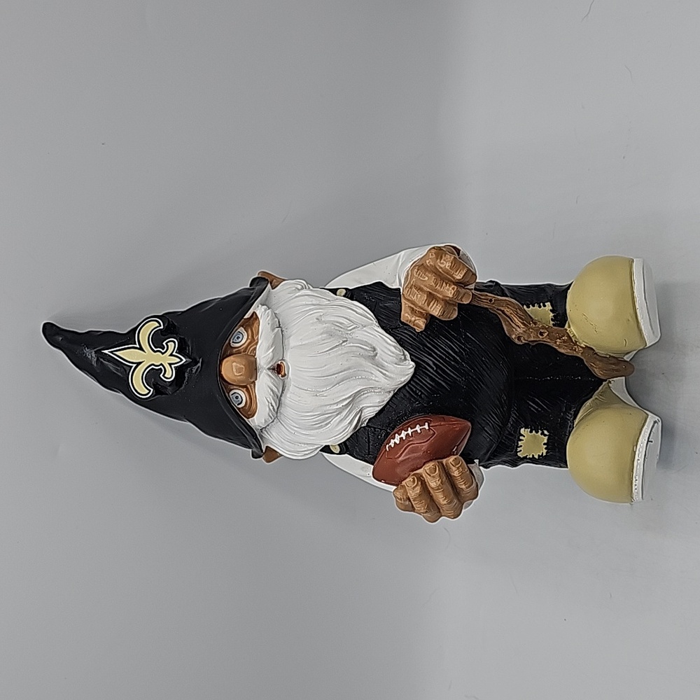 New Orleans Saints Garden Gnome Statue Resin Figurine 11" NFL Super Bowl